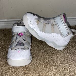 Nike Air Jordan 6 RingsShoes White/Purple Size 10C